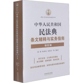中华人民共和国民法典条文精释与实务指南(物权编)