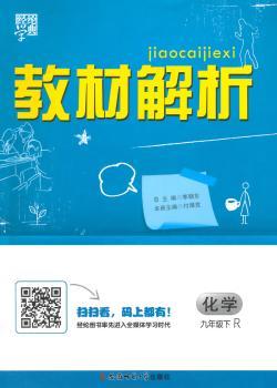 教材解析 化学 R(人教版)九年级下