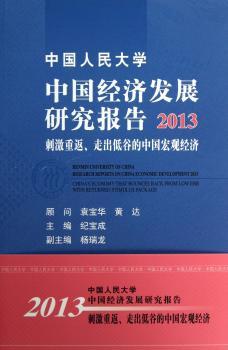 2013-中国人民大学中国经济发展研究报告-刺激重返.走出低谷的中国宏观经济