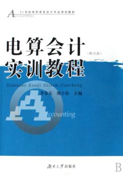 电算会计实训教程