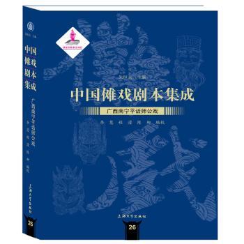 中国傩戏剧本集成:26:广西南宁平话师公戏