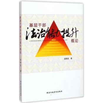 基层干部法治能力提升概论