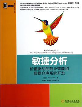 敏捷分析-价值驱动的商业智能的数据仓库系统开发