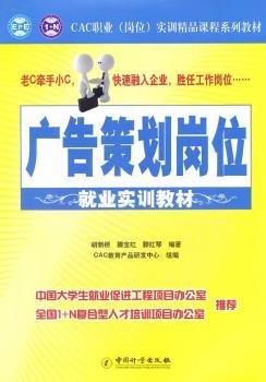 广告策划岗位就业实训教材