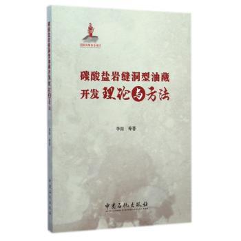 碳酸盐岩缝洞型油藏开发理论与方法