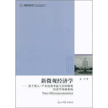 新微观经济学：基于投入-产出比效率微观经济学基础重构