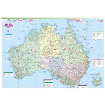 澳大利亚旅游地图
