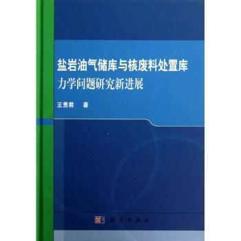 盐岩油气储库与核废料处置库力学问题研究新进展